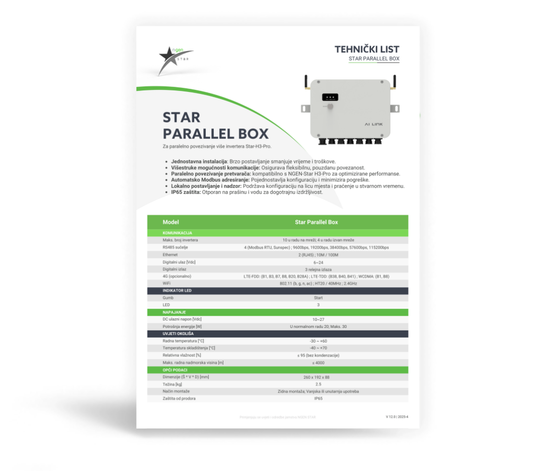 Star Parallel Box