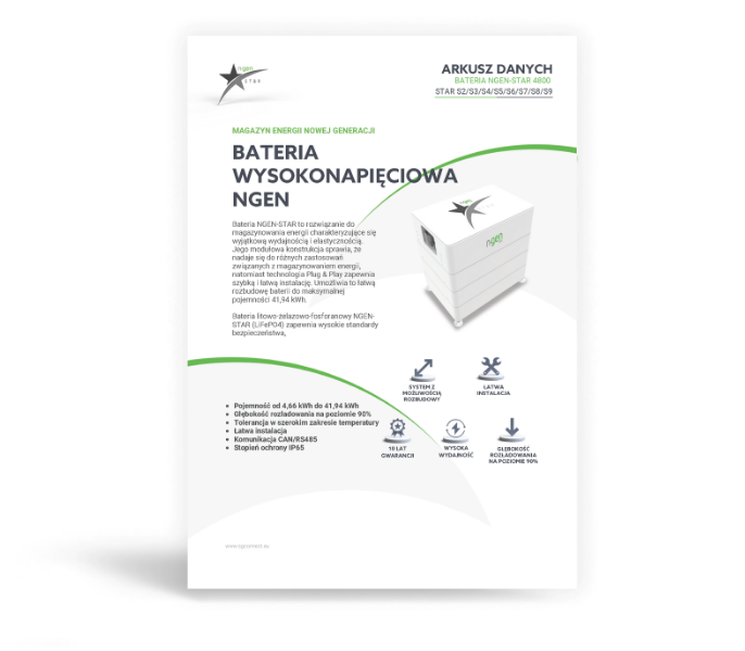 Ngen Star 4800 Bateria