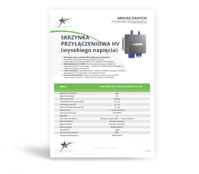 Star HV Skrzynka Przyłączeniowa