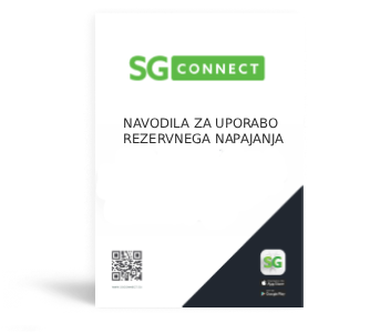 Navodila za uporabo rezervnega napajanja