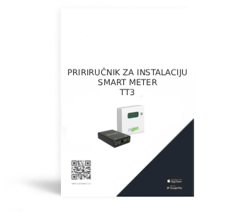 Priručnik za instalaciju Smart Meter TT3