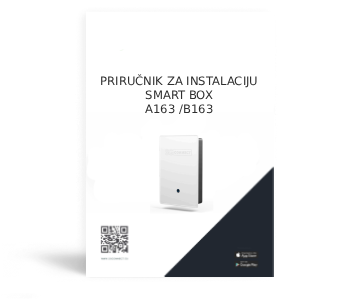 Priručnik za instalaciju (Chint mjerač) Smart Box A163 /B163